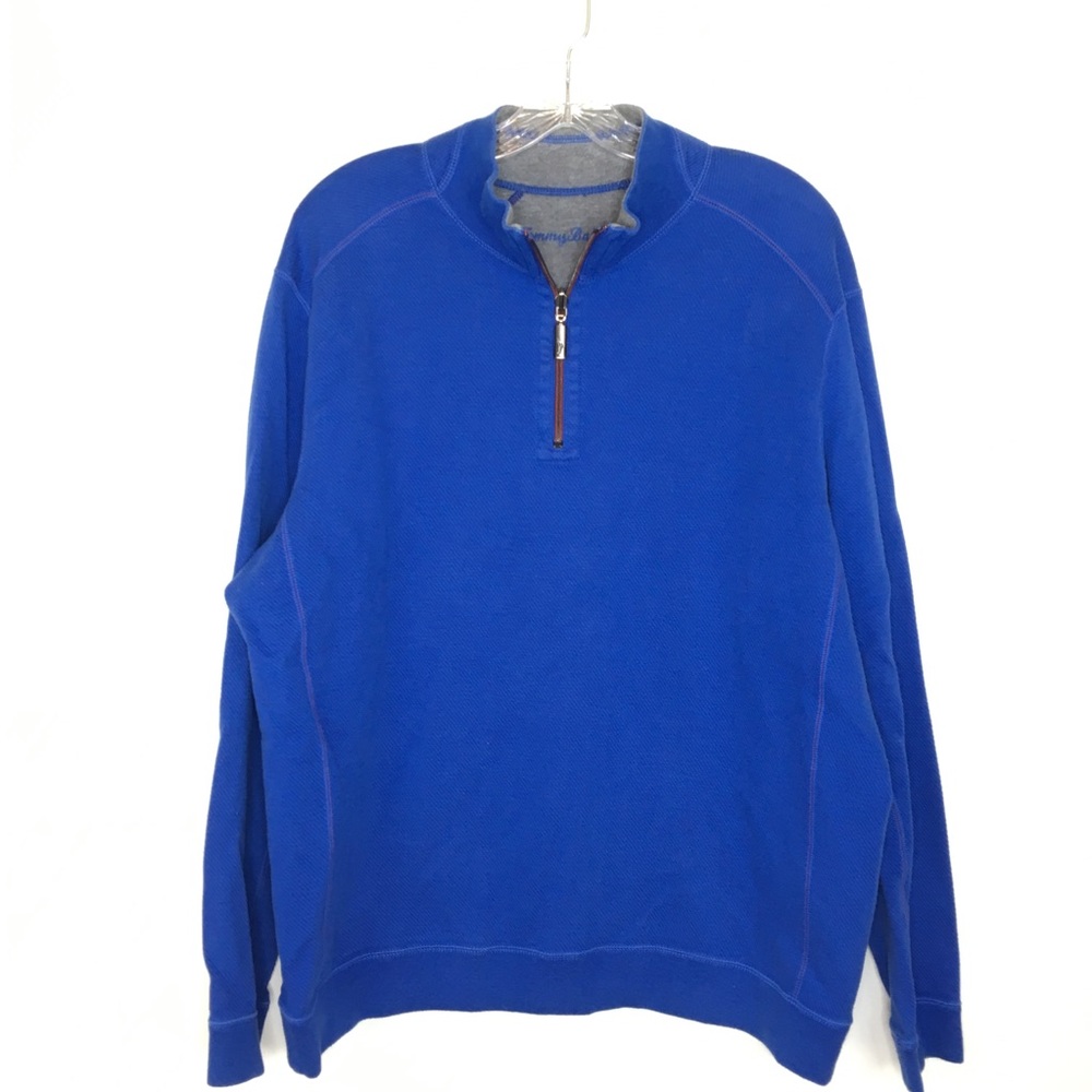 Tommy Bahama Reversible Long Sleeve Pullover